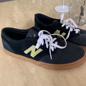 Navy New Balance Skate Sneakers